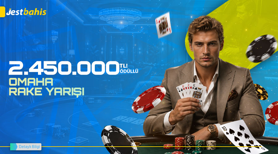 2.450.000 TL ÖDÜLLÜ OMAHA RAKE YARIŞI