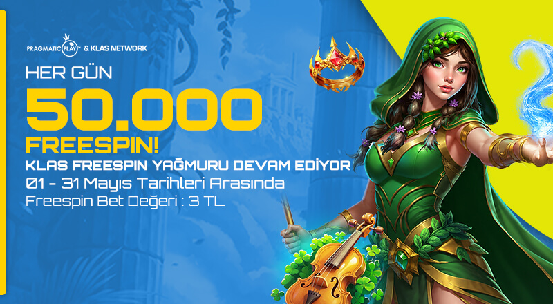 Pragmatic Play & Klas Network Özel Freespin Turnuvası